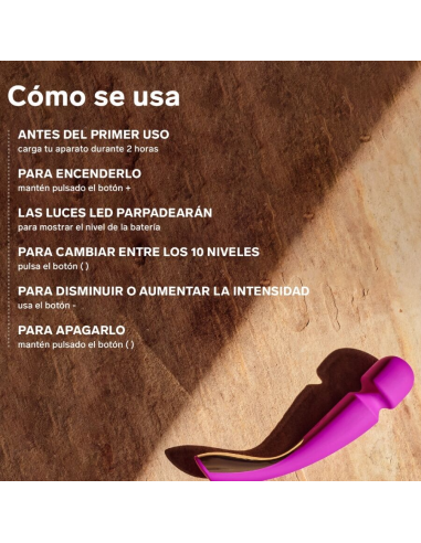 LELO - MASAJEADOR SMART MEDIUM WAND 2 VERDE AGUA