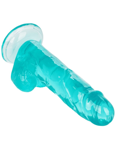 CALEXOTICS - SIZE QUEEN DILDO AZUL 15.3 CM
