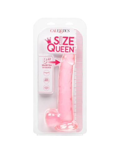 CALEXOTICS - SIZE QUEEN DILDO ROSA 20.3 CM