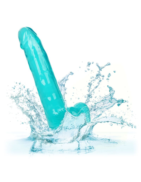 CALEXOTICS - SIZE QUEEN DILDO AZUL 20.3 CM