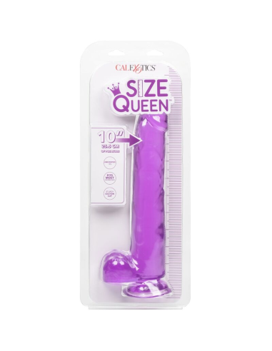 CALEXOTICS - SIZE QUEEN DILDO LILA 25.5 CM