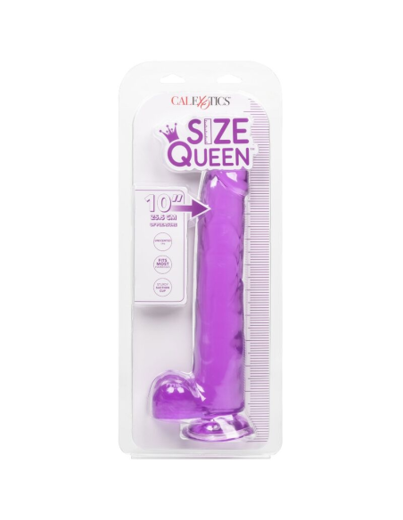 CALEXOTICS - SIZE QUEEN DILDO LILA 25.5 CM