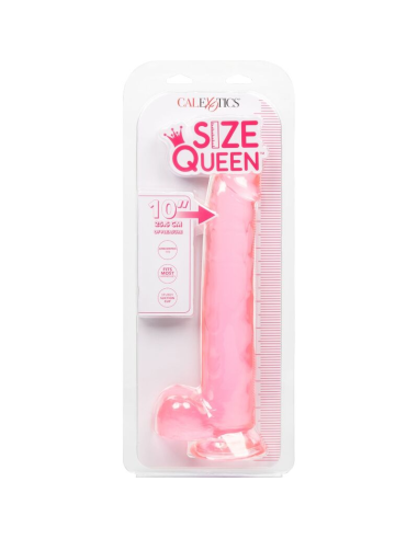 CALEXOTICS - SIZE QUEEN DILDO ROSA 25.5 CM