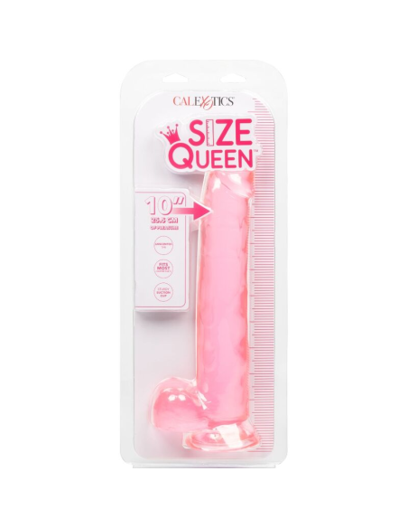 CALEXOTICS - SIZE QUEEN DILDO ROSA 25.5 CM