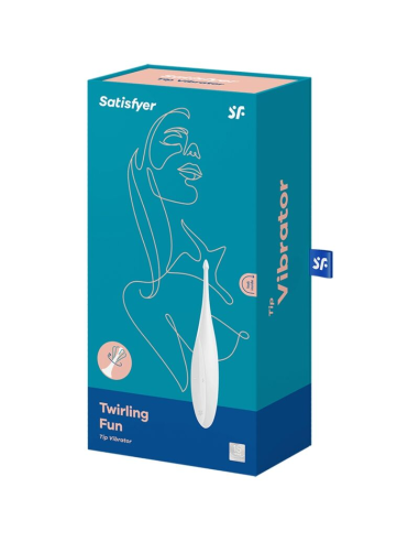 SATISFYER - TWIRLING FUN ESTIMULADOR CLITORIS BLANCO