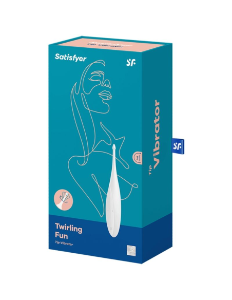 SATISFYER - TWIRLING FUN ESTIMULADOR CLITORIS BLANCO