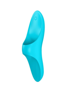 SATISFYER - TEASER DEDAL VIBRADOR AZUL LIGHT