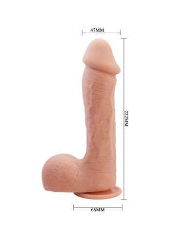 BAILE - DILDO JOHNSON PIEL REALISTA 22 CM