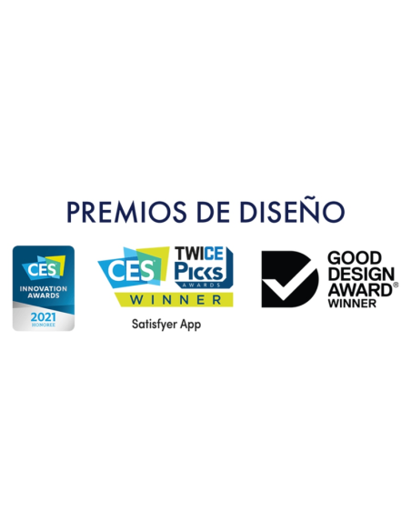 SATISFYER - TWIRLING JOY ESTIMULADOR CLITORIS BLANCO