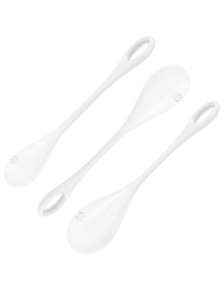 SATISFYER - YONI POWER 1 KIT DE ENTRENAMIENTO BLANCO