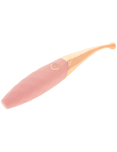 OHMAMA - ESTIMULADOR CLITORIS RECARGABLE 36 MODOS ROSA-PINKGOLD
