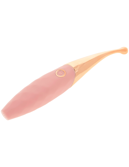 OHMAMA - ESTIMULADOR CLITORIS RECARGABLE 36 MODOS ROSA-PINKGOLD