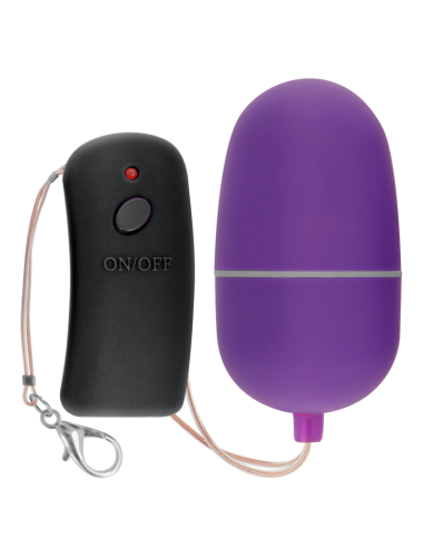 ONLINE - HUEVO VIBRADOR CON MANDO CONTROL REMOTO LILA