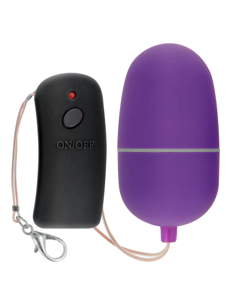 ONLINE - HUEVO VIBRADOR CON MANDO CONTROL REMOTO LILA