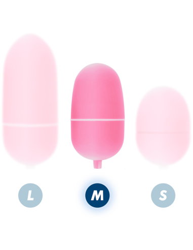 ONLINE - HUEVO VIBRADOR CONTROL REMOTO M ROSA