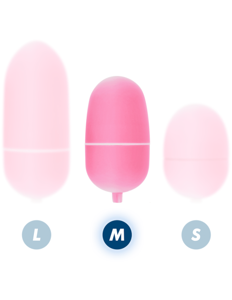 ONLINE - HUEVO VIBRADOR CONTROL REMOTO M ROSA