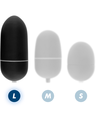 ONLINE - HUEVO VIBRADOR CONTROL REMOTO L NEGRO