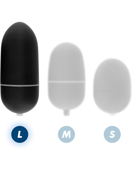 ONLINE - HUEVO VIBRADOR CONTROL REMOTO L NEGRO