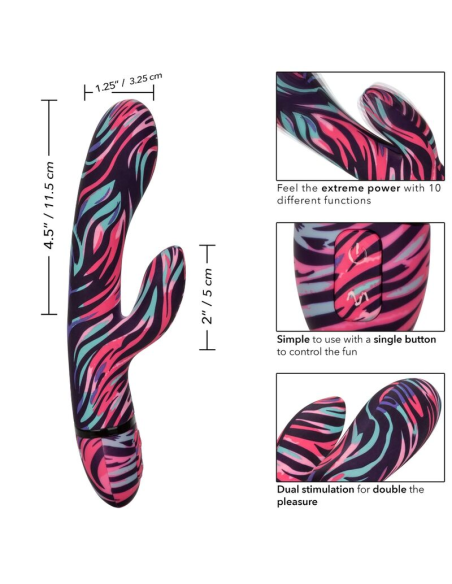 CALEXOTICS - VIBRADOR MENAGE A MOI DUAL WAND