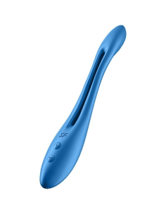 SATISFYER - ELASTIC GAME MULTI VIBRADOR AZUL