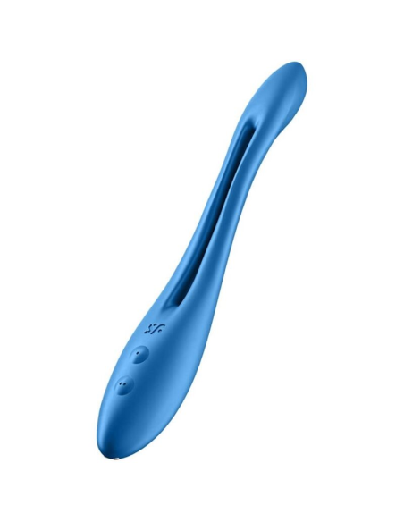 SATISFYER - ELASTIC GAME MULTI VIBRADOR AZUL