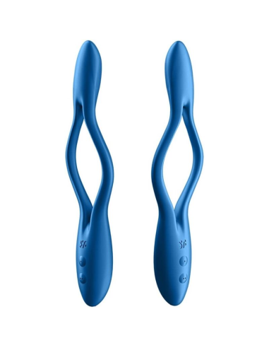 SATISFYER - ELASTIC GAME MULTI VIBRADOR AZUL
