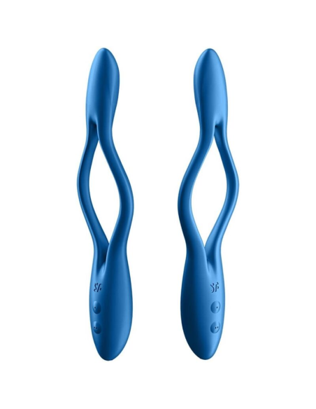 SATISFYER - ELASTIC GAME MULTI VIBRADOR AZUL