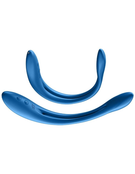 SATISFYER - ELASTIC GAME MULTI VIBRADOR AZUL