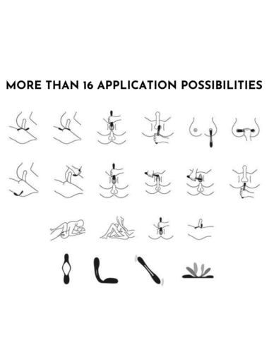 SATISFYER - ELASTIC GAME MULTI VIBRADOR AZUL