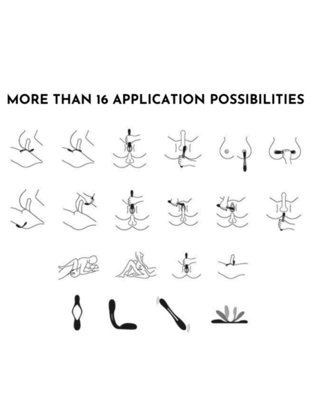 SATISFYER - ELASTIC GAME MULTI VIBRADOR AZUL