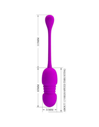 PRETTY LOVE - CALLIERI HUEVO VIBRADOR