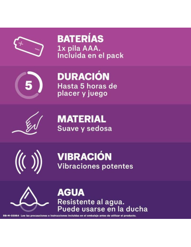 DUREX - INTENSE ORGASMIC PURE PLEASURE BALA VIBRADORA