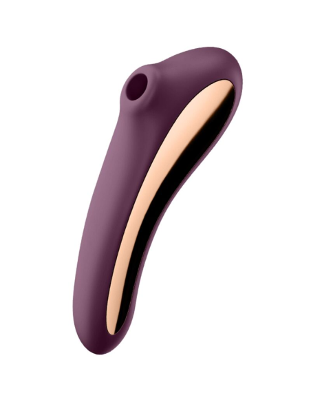 SATISFYER - DUAL KISS ESTIMULADOR CLITORIS PURPURA