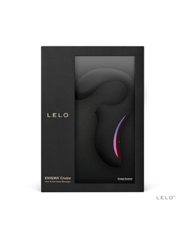 LELO - ENIGMA CRUISE MASAJEADOR SONICO DOBLE ESTIMULACION NEGRO