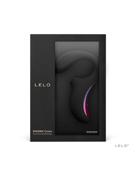 LELO - ENIGMA CRUISE MASAJEADOR SONICO DOBLE ESTIMULACION NEGRO