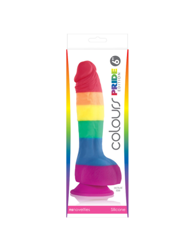 PRIDE - DILDO BANDERA LGBT 15 CM