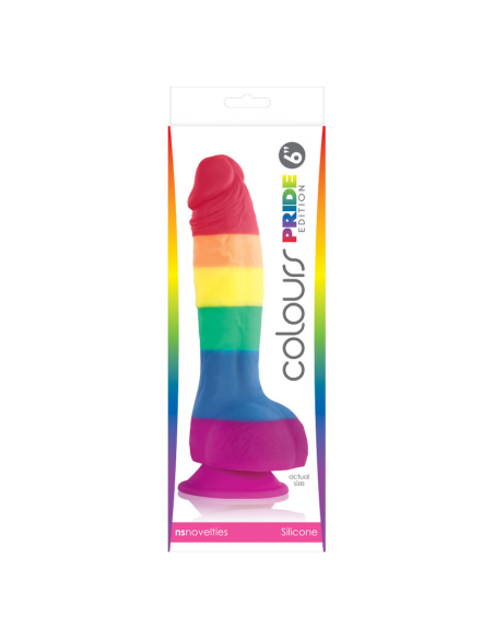 PRIDE - DILDO BANDERA LGBT 15 CM