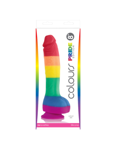 PRIDE - DILDO BANDERA LGBT 19 CM