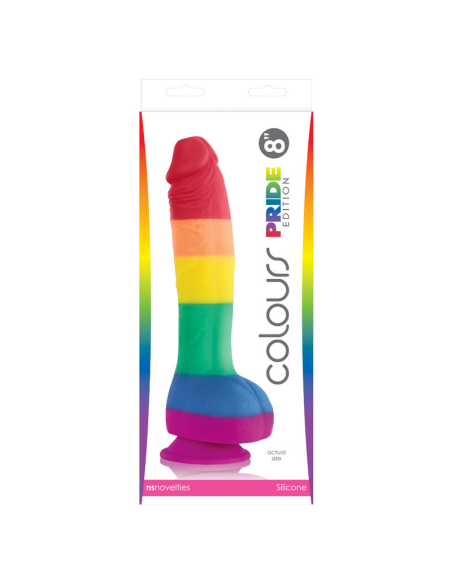 PRIDE - DILDO BANDERA LGBT 19 CM