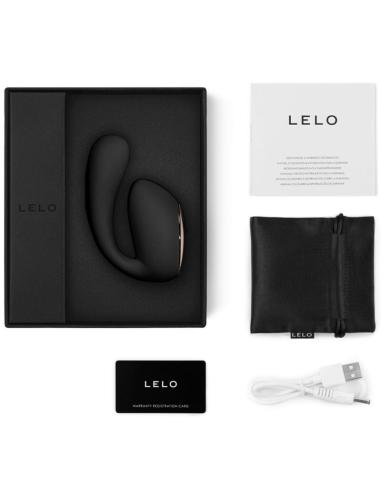 LELO - IDA WAVE MASAJEADOR PAREJAS NEGRO