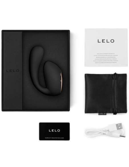 LELO - IDA WAVE MASAJEADOR PAREJAS NEGRO