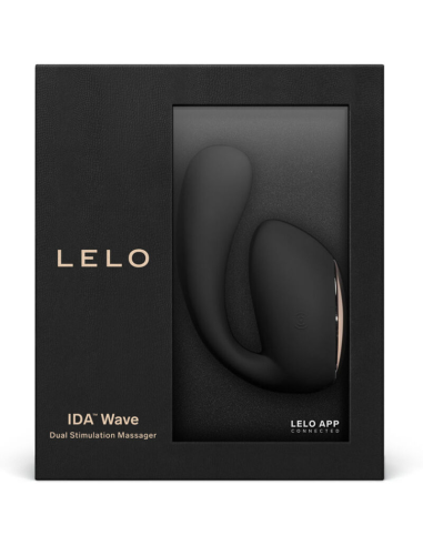 LELO - IDA WAVE MASAJEADOR PAREJAS NEGRO