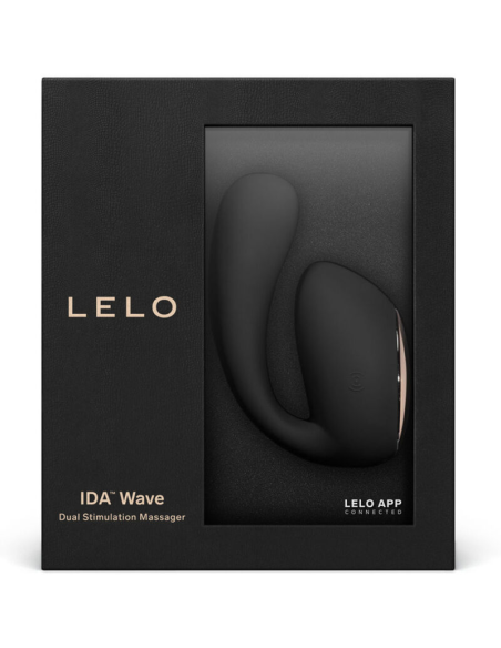 LELO - IDA WAVE MASAJEADOR PAREJAS NEGRO