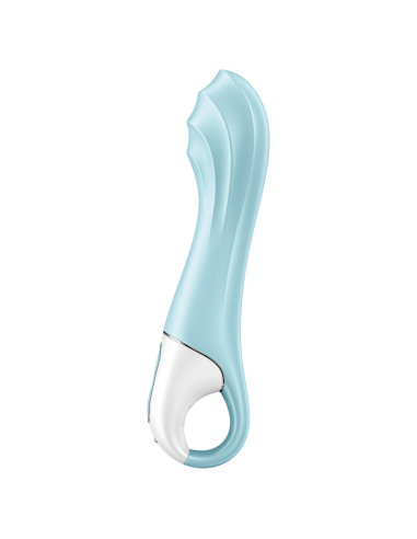SATISFYER - AIR PUMP VIBRATOR 5 VIBRADOR PUNTO G INFLABLE APP AZUL