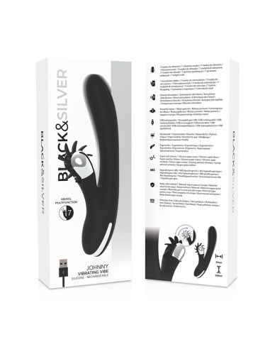 BLACKandSILVER - BUNNY JOHNNY VIBRATING VIBE