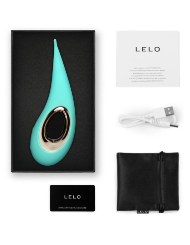 LELO - DOT ESTIMULADOR DE CLÍTORIS - VERDE AGUA