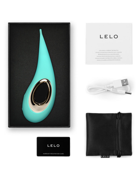 LELO - DOT ESTIMULADOR DE CLÍTORIS - VERDE AGUA