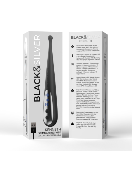 BLACKandSILVER - KENNETH STIMULATING VIBE