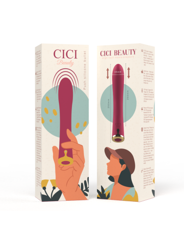 CICI BEAUTY - VIBRADOR PREMIUM SILICONE UP and DOWN