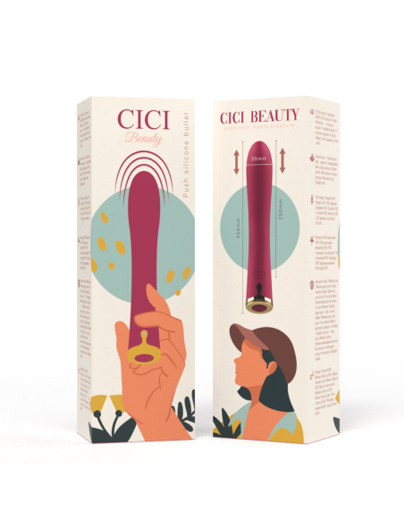CICI BEAUTY - VIBRADOR PREMIUM SILICONE UP and DOWN